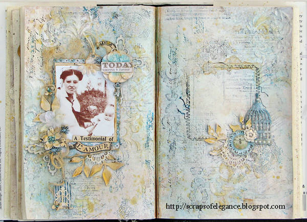 Altered Book - Blue Fern Studios Gallery